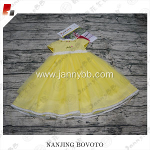 Wholesale embroidery designs baby dress